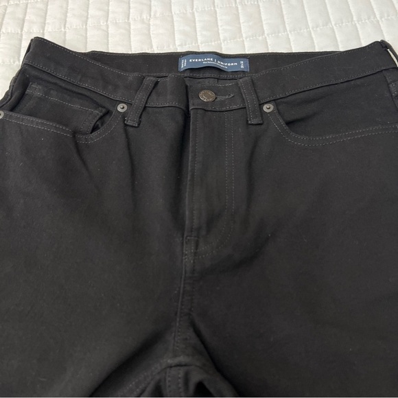 Everlane Men’s The Relaxed 4-Way Stretch Organic Jean in Black Size 30x32 NWT - Picture 9 of 11